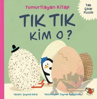 Tık Tık Kim O? - Yumurtlayan Kitap – Şeyma Kara – Uçan Kitap kitap kapağı