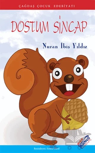 Dostum Sincap – Nuran İbiş Yıldız – Kanes Yayınları kitap kapağı