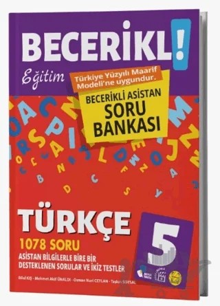 5. Sınıf Becerikli Eğitim Türkçe Asistan Soru Bankası – Kolektif – Fenomen Yayınları kitap kapağı