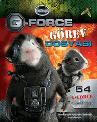 G-Force - Görev Dosyası – Kolektif – Doğan Egmont Yayıncılık kitap kapağı