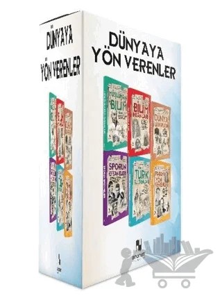 Dünyaya Yön Verenler Seti - 6 Kitap Takım Kitap – Muhammet Cüneyt Özcan – Anonim Yayıncılık kitap kapağı