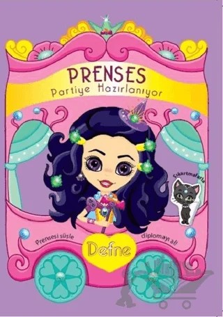 Prenses Partiye Hazırlanıyor - Defne – Kolektif – Revzen Kitap kitap kapağı