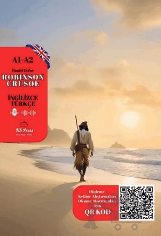 Robinson Crusoe - İngilizce – Daniel Defoe – NS Press kitap kapağı