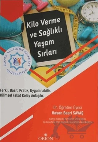 Kilo Verme ve Sağlıklı Yaşam Sırları – Hasan Bahri Savaş – Orion Kitabevi kitap kapağı