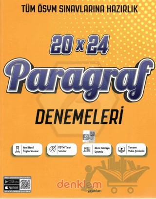 Paragraf 20 x 24 Deneme – Kolektif – Denklem Yayınları kitap kapağı
