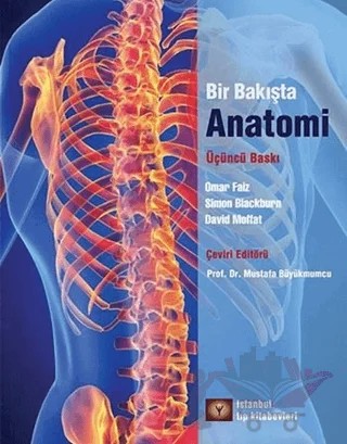 Bir Bakışta  Anotomi – David Moffat, Omer Faiz, Simon Blackburn – İstanbul Tıp Kitabevi kitap kapağı