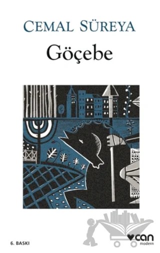 Göçebe – Cemal Süreya – Can Yayınları kitap kapağı