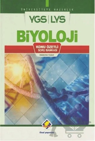 YGS-LYS Biyoloji Konu Özetli Soru Bankası – Ramazan Yılmaz – Final Yayınları kitap kapağı