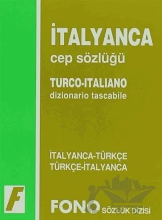 İtalyanca / Türkçe - Türkçe / İtalyanca Cep Sözlüğü – Kolektif – Fono Yayınları kitap kapağı