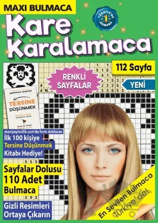 Maxi Kare Karalamaca 17 – Bertan Kodamanoğlu – Maxi Yayıncılık kitap kapağı