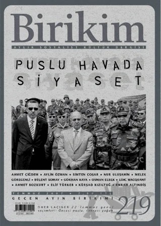 Birikim Aylık Sosyalist Kültür Dergisi Sayı: 219 – Birikim Yayınları kitap kapağı