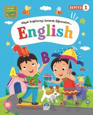 Meraklı Çocuklar - English Seviye 1 – Kolektif – Martı Çocuk Yayınları kitap kapağı