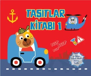 Yırtılmaz Kitap: Taşıtlar Kitabı 1 – Müşen Davarcı – Megakids Yayıncılık kitap kapağı