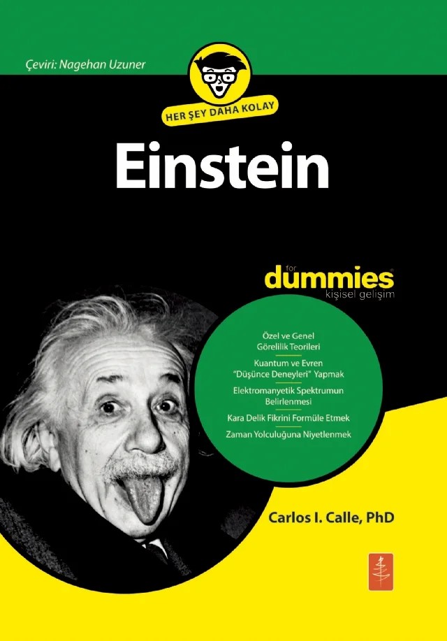 Einstein for Dummies – Carlos I. Calle – Dummies kitap kapağı