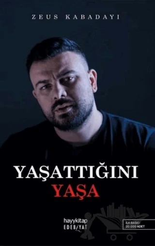 Yaşattığını Yaşa – Zeus Kabadayı – Hayykitap kitap kapağı
