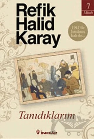 Tanıdıklarım – Refik Halid Karay – İnkılap Kitabevi kitap kapağı