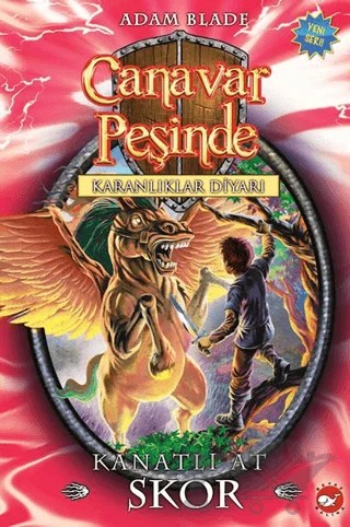 Canavar Peşinde 14 – Adam Blade – Beyaz Balina Yayınları kitap kapağı