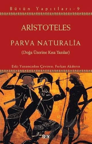 Parva Naturalia – Aristoteles – Say Yayınları kitap kapağı
