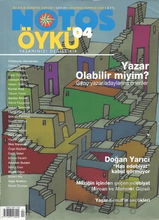 Notos Öykü İki Aylık Edebiyat Dergisi Sayı: 4 – Notos Öykü Dergisi kitap kapağı