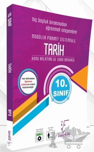10. Sınıf Tarih Konu MPS – Kolektif – Karekök Yayıncılık kitap kapağı