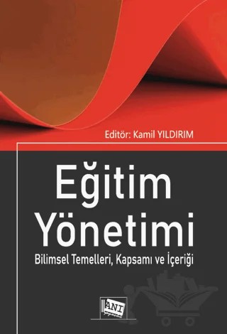 Eğitim Yönetimi – Kolektif – Anı Yayıncılık kitap kapağı