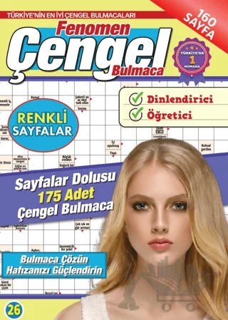 Fenomen Çengel Bulmaca 26 – Bertan Kodamanoğlu – Maxi Yayıncılık kitap kapağı