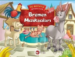 Bremen Mızıkacıları – Kolektif – Beyaz Balina Yayınları kitap kapağı