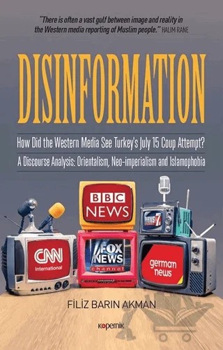Disinformation – Filiz Barın Akman – Kopernik Kitap kitap kapağı