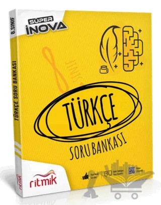 8. Sınıf Türkçe Süper İnova Soru Bankası – Kolektif – Ritmik Yayınları kitap kapağı