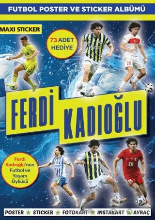 Ferdi Kadıoğlu Poster ve Sticker Albümü 010 – Ersin Barboros – Maxi Yayıncılık kitap kapağı