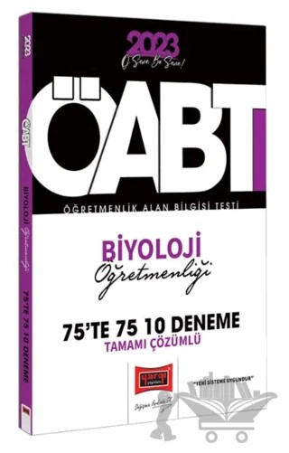 Yargı Yayınları 2023 KPSS ÖABT Biyoloji Öğretmenliği Tamamı Çözümlü 10 Deneme – Kolektif – Yargı Yayınevi kitap kapağı
