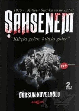 Şahsenem – Dursun Kuveloğlu – Akçağ Yayınları kitap kapağı