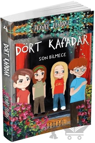 Dört Kafadar - Son Bilmece – Zeynep Pendaz – Mahzen Yayıncılık kitap kapağı