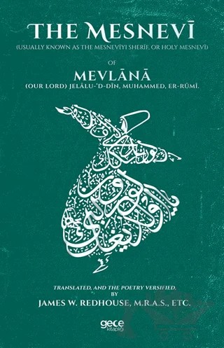 The Mesnevi – Mevlana Celaleddin Rumi – Gece Kitaplığı kitap kapağı