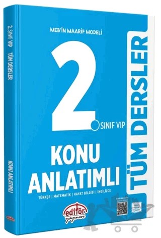 2. Sınıf VIP Tüm Dersler Konu Anlatımlı – Kolektif – Editör Yayınevi kitap kapağı