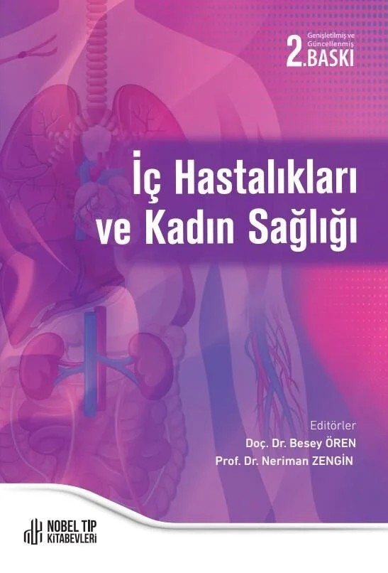 İç Hastalıkları ve Kadın Sağlığı Genişletilmiş ve Güncellenmiş 2. Baskı – Nobel Tıp Kitabevleri kitap kapağı
