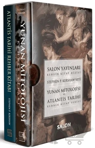 Yunan Mitolojisi ve Atlantis Tarihi Rehber Kitap Serisi (2 Kitap Takım) – Stephen P. Kershaw – Salon Yayınları kitap kapağı