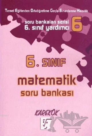 6. Sınıf Matematik Soru Bankası – Rıza Buğdayoğlu, Talip Okur – Karekök Yayıncılık kitap kapağı