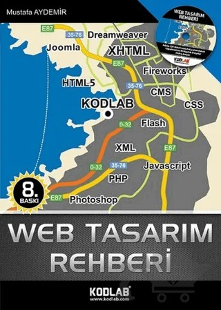 Web Tasarım Rehberi – Mustafa Aydemir – Kodlab Yayın Dağıtım kitap kapağı
