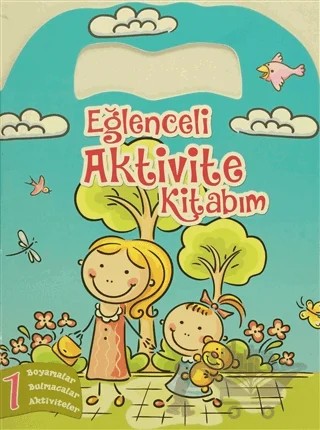 Eğlenceli Aktivite Kitabım 1 - Yeşil Kitap – Kolektif – Revzen Kitap kitap kapağı