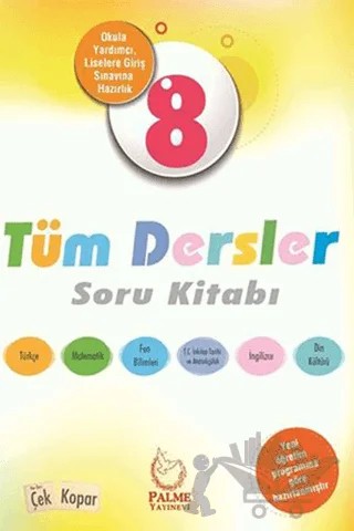 8. Sınıf Tüm Dersler Soru Kitabı – Kolektif – Palme Yayınları kitap kapağı