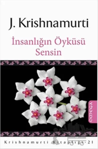 İnsanlığın Öyküsü Sensin – J. Krishnamurti – Omega kitap kapağı
