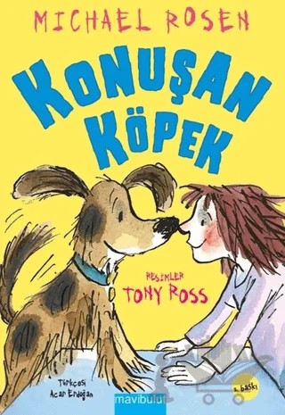 Konuşan Köpek – Michael Rosen – Mavibulut Yayınları kitap kapağı