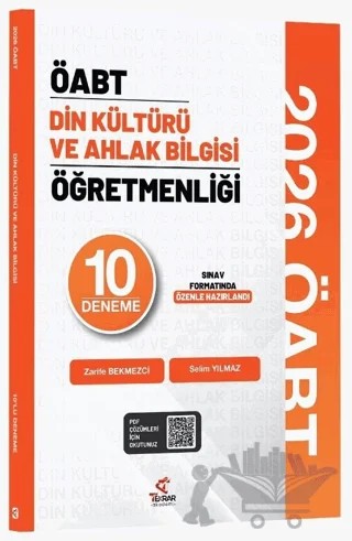 2026 ÖABT MEB-AGS Din Kültürü ve Ahlak Bilgisi Öğretmenliği 10 Deneme Çözümlü – Zarife Bekmezci, Selim Yılmaz – Tekrar Akademi Yayınları kitap kapağı