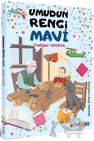 Umudun Rengi Mavi – Yadigar Soydan – Artenino Yayıncılık kitap kapağı