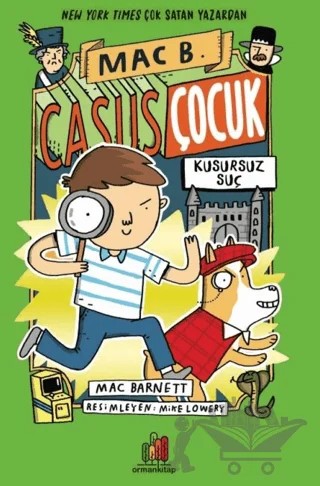 Casus Çocuk - Kusursuz Suç – Mac Barnett – Orman Kitap kitap kapağı