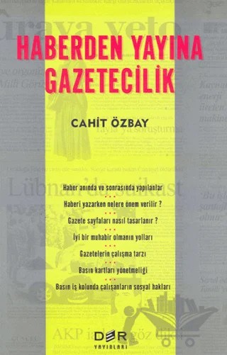Haberden Yayına Gazetecilik – Cahit Özbay – Der Yayınları kitap kapağı