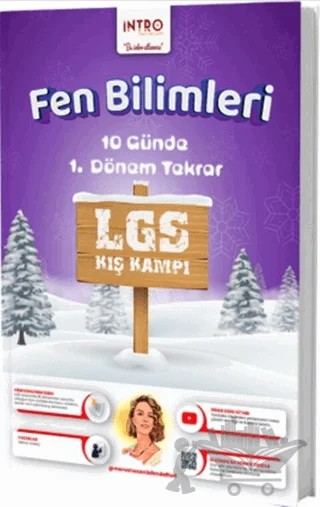 8. Sınıf LGS Fen Bilimleri 10 Günde 1. Dönem Tekrar Kış Kampı – Kolektif – İntro Yayınları kitap kapağı