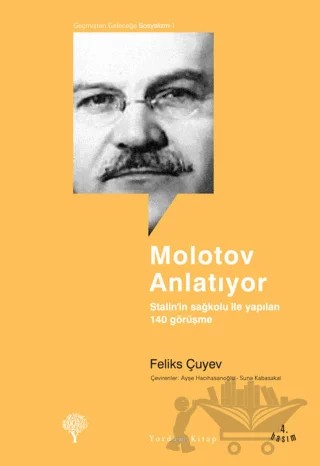 Molotov Anlatıyor – Feliks Çuyev – Yordam Kitap kitap kapağı