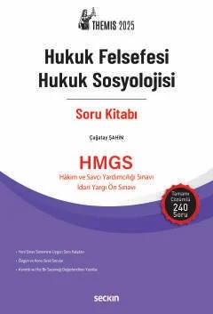 THEMIS – Hukuk Felsefesi Hukuk Sosyolojisi Soru Kitabı – Çağatay Şahin – Seçkin Yayıncılık kitap kapağı